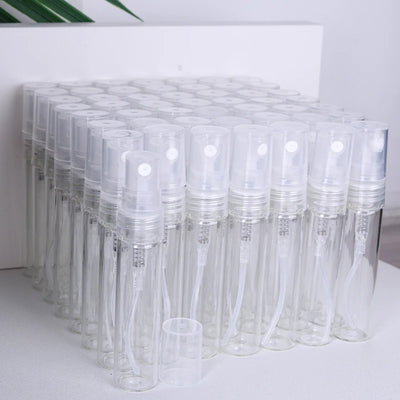 5ml Transparent Glass Perfume Spray Bottle Travel Size - Smarsty
