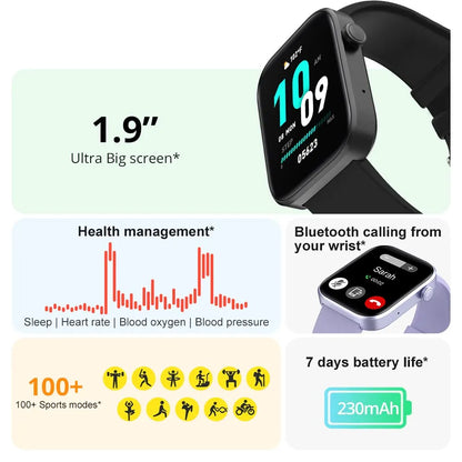 COLMI P71 Smartwatch with Voice Calling and Health Monitoring - Smarsty