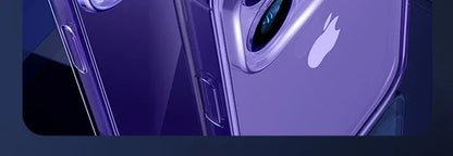 Ultra Thin PC Hard Crystal Clear Case For iPhone 17 16 15 14 Plus 13 12 11 Pro Max XR Glossy Transparent Camera Protection Cover