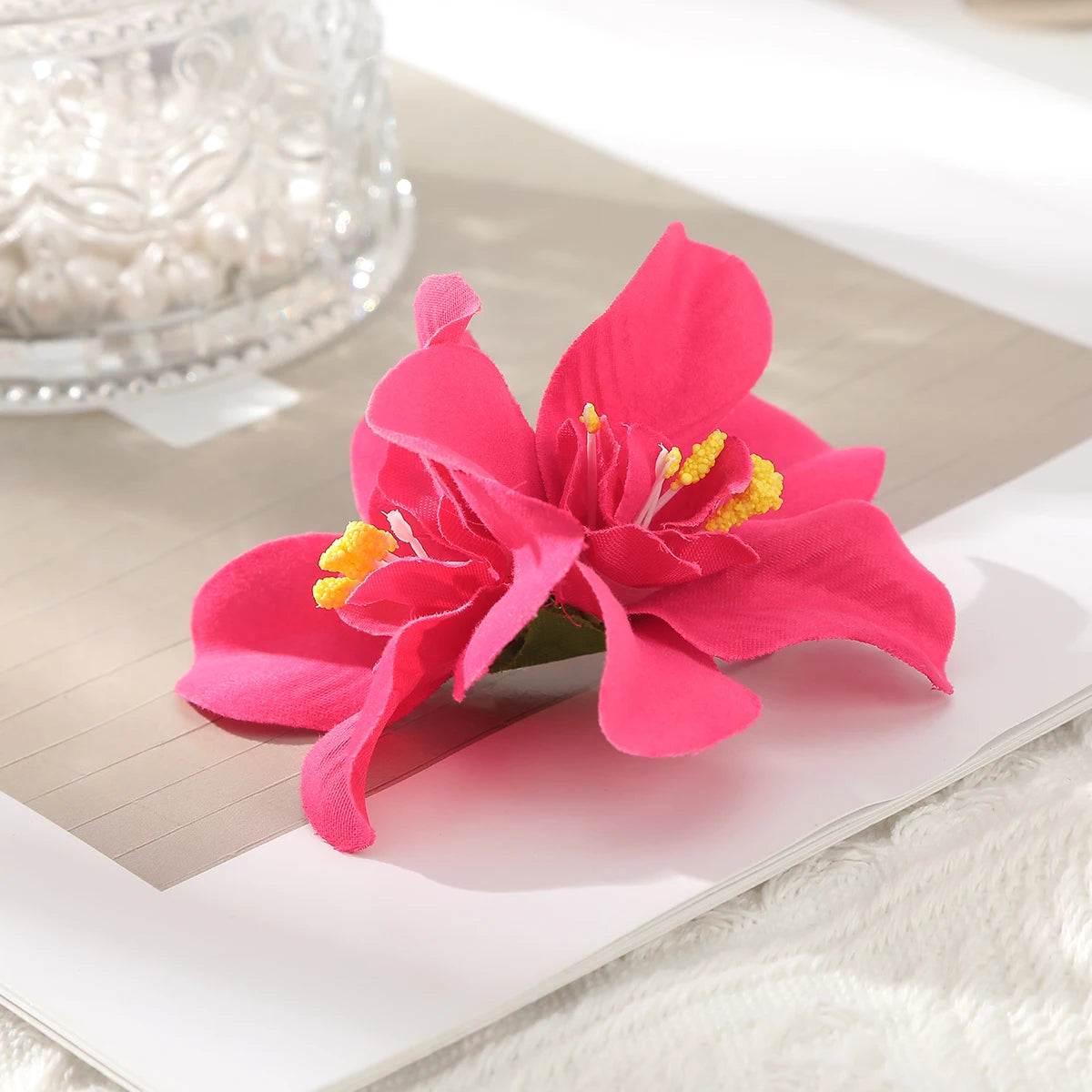 Elegant Bohemian Flower Hair Clips for Women - Smarsty