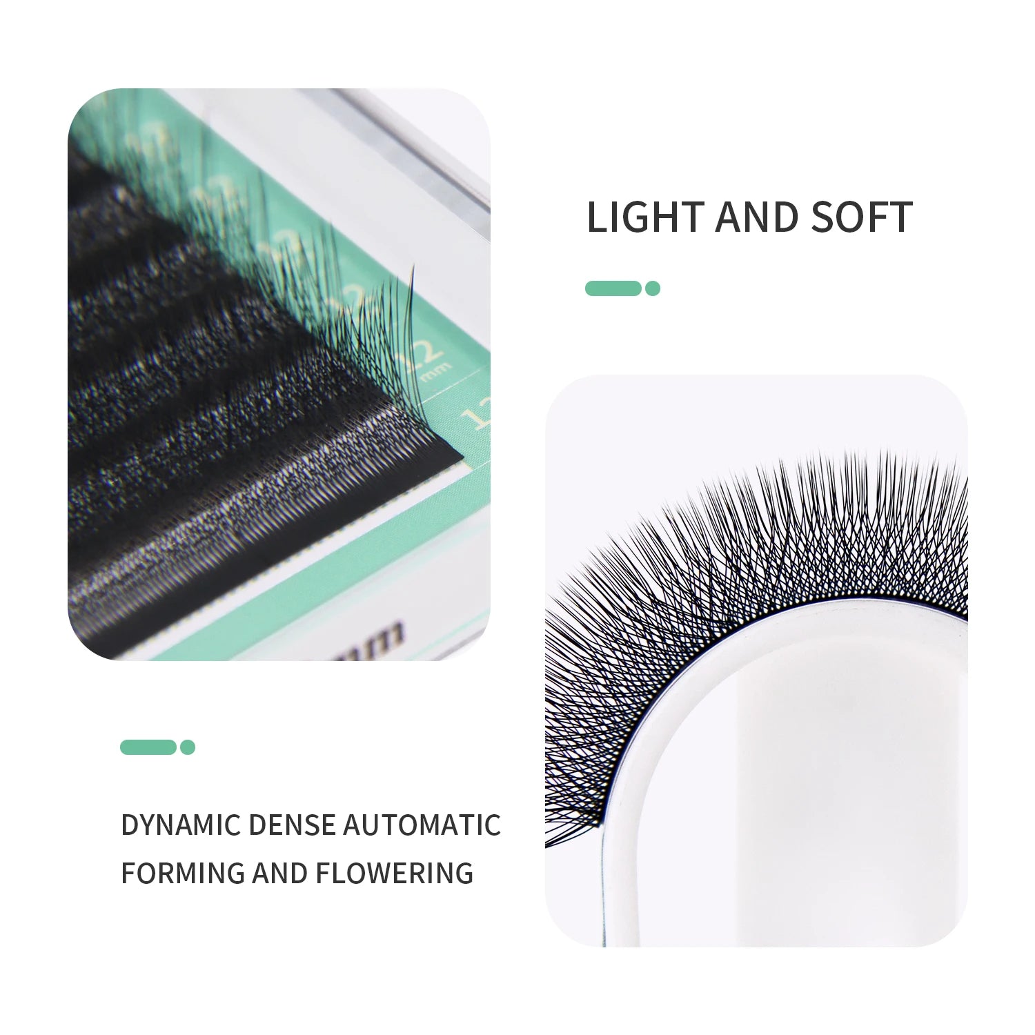 Glamlash 4D W Shape Eyelash Extensions for Dramatic Volume - Smarsty