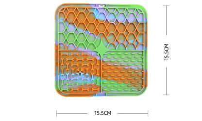 Silicone Pet Lick Mat for Slow Feeding Dogs - Smarsty