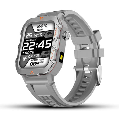 LAXASFIT Men Sports Smart Watch with Blood Oxygen Monitor - Smarsty