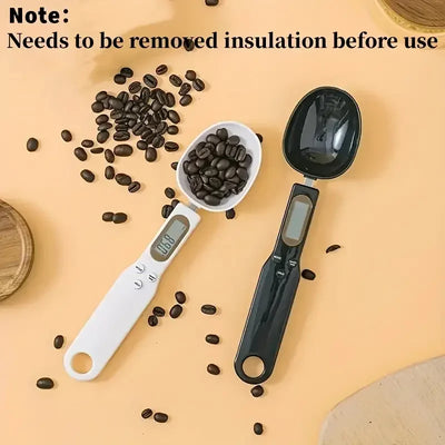 Mini Spoon Scale Digital Kitchen Scale Electronic LCD Food Scale 0.1-500g Cooking Flour Milk Coffee Powder Weight Measure Spoon by Smarsty