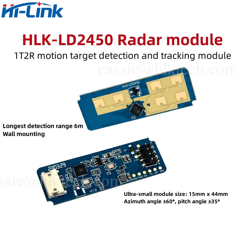 Smart Human Presence Radar Module with Bluetooth Connectivity - Smarsty