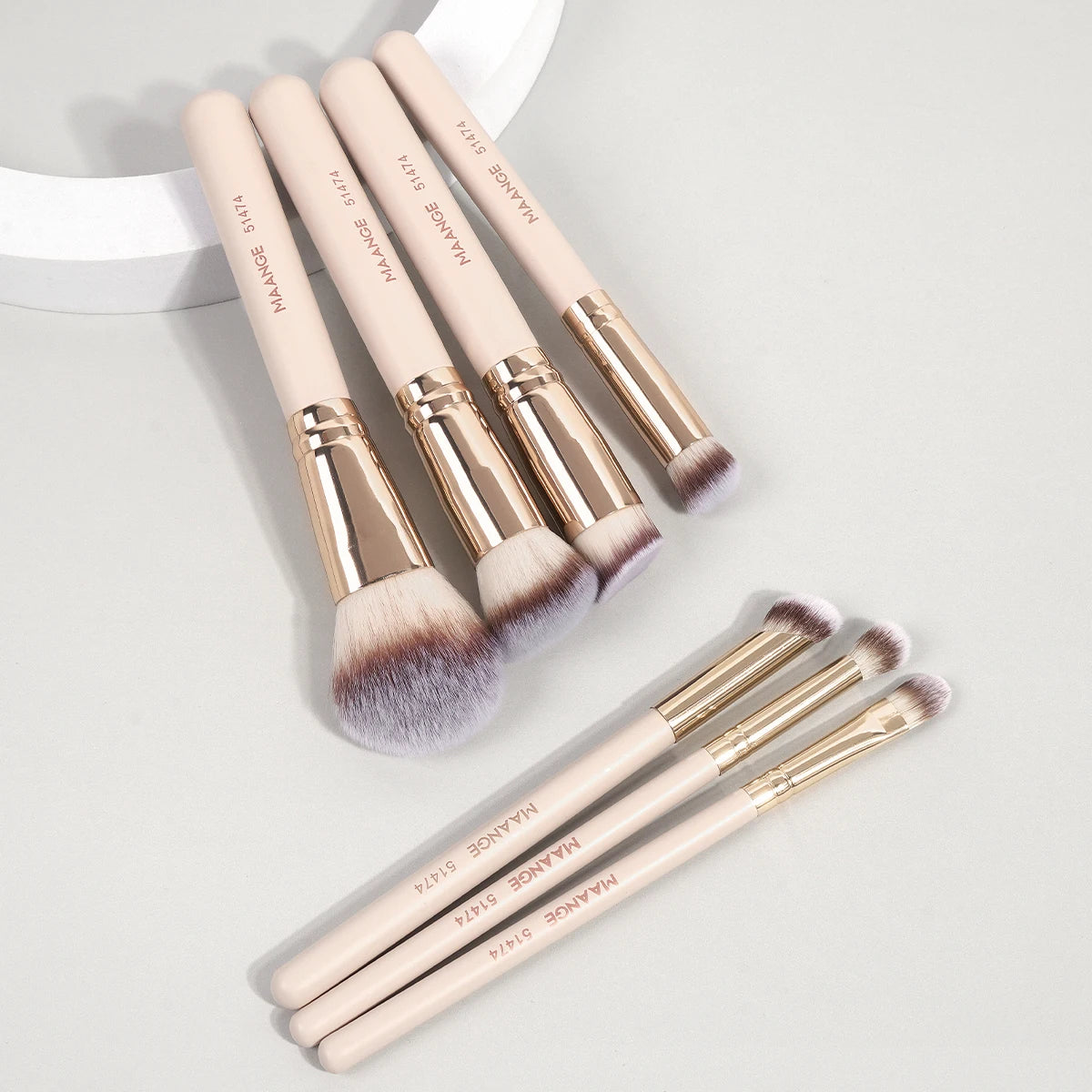 Maange 7 Piece Makeup Brush Set for Flawless Application - Smarsty