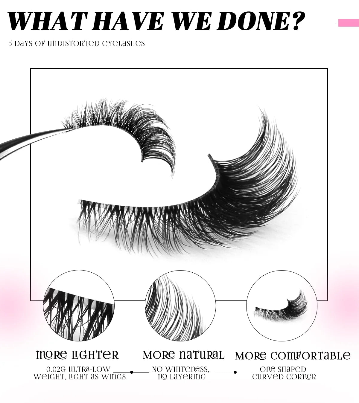 GROINNEYA Winged Cat Eye Faux Mink Lashes - Smarsty