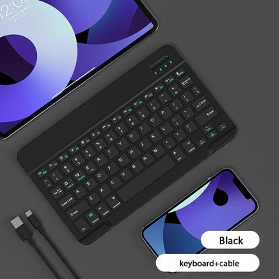 Magnetic Tablet Keyboard for Tablets Bluetooth Rechargeable - Smarsty