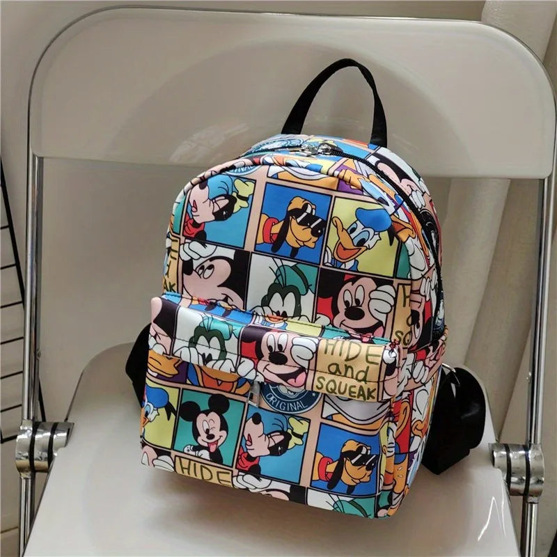 Cute Mickey Mouse Kids Backpack With Spine Protector - Smarsty