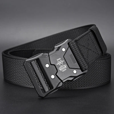 Tactical Canvas Belt Mens Military Outdoor Waistband - Smarsty