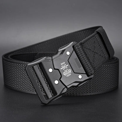 Tactical Canvas Belt Mens Military Outdoor Waistband - Smarsty