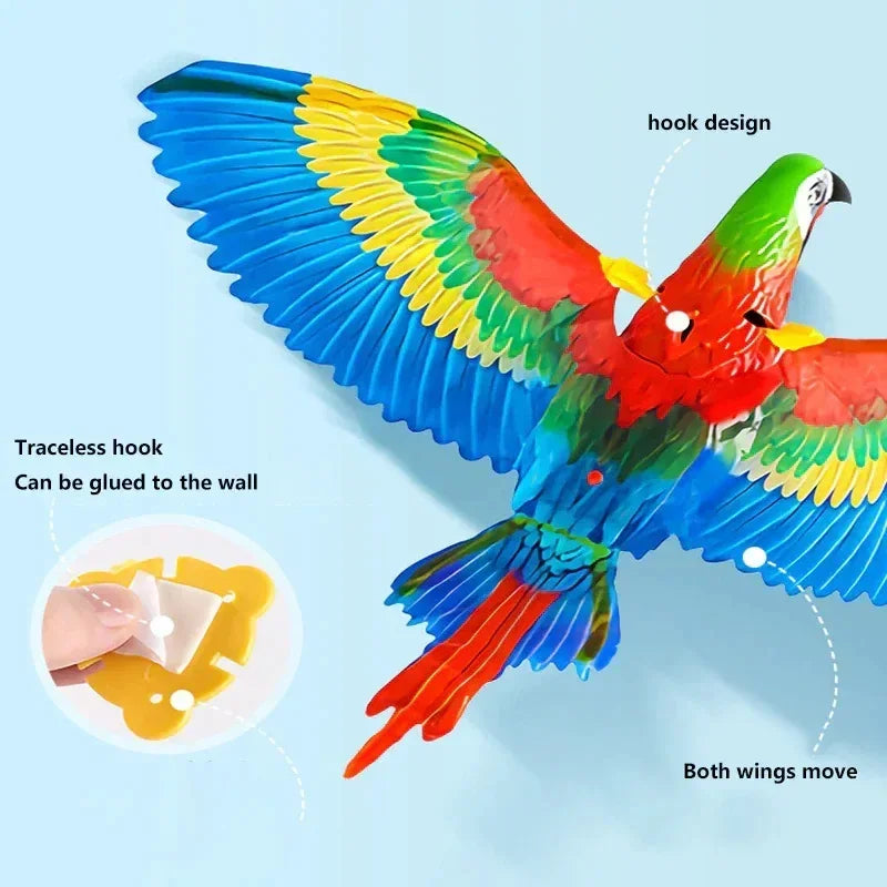 Interactive Electric Flying Bird Cat Toy for Engaging Play - Smarsty