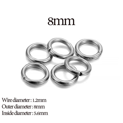 Stainless Steel Jump Rings Set Durable Rust Resistant - Smarsty
