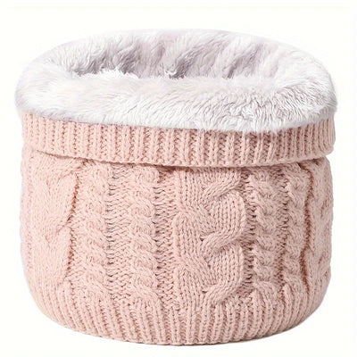 Fashion Polyester Fiber Neck Warm Scarf Suitable for Comfortable Winter Accessories for Men and Women in Cold Weather - Smarsty