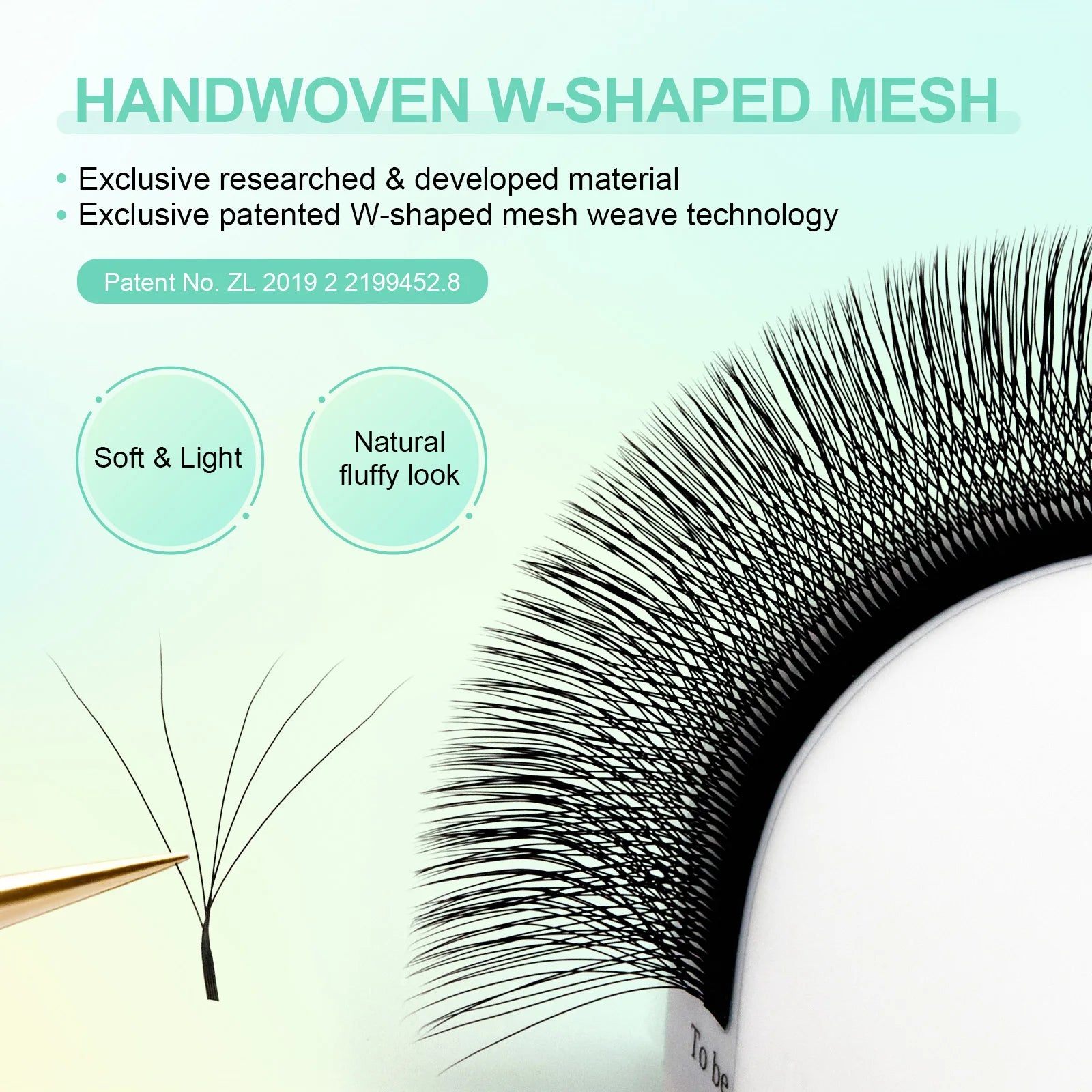 NAGARAKU 3D W Shape Premade Fans Eyelash Extensions - Smarsty