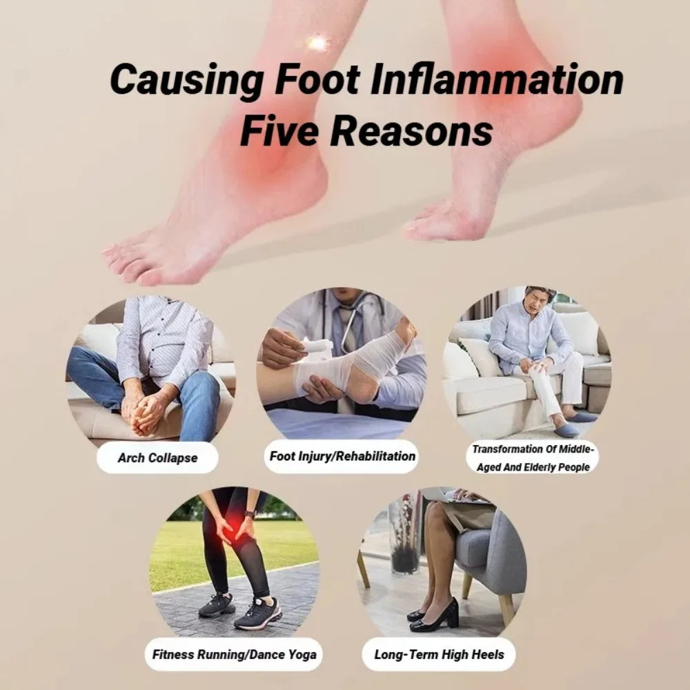 Ergonomic Foot Roller Massager for Deep Muscle Relaxation - Smarsty