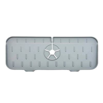 Kitchen Gadgets Silicone Faucet Absorbent Pad Shelf Sink Splash Catcher Countertop Protective Mat Bathroom Drain Mat Acceesories by Smarsty