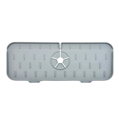Kitchen Gadgets Silicone Faucet Absorbent Pad Shelf Sink Splash Catcher Countertop Protective Mat Bathroom Drain Mat Acceesories