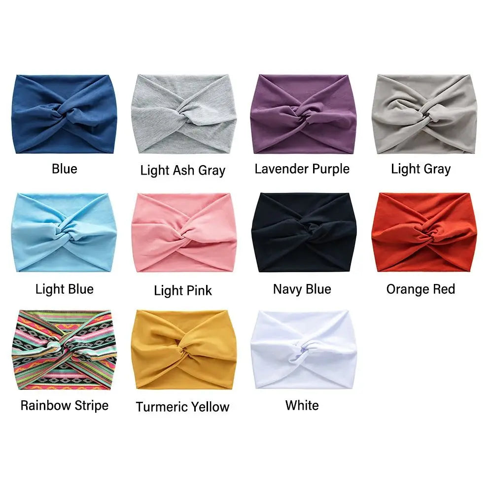 Extra Large Thick Wide Headband Turban Comfortable Fit - Smarsty