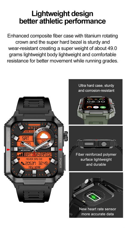 NFC GPS Bluetooth Smart Watch with HD Screen - Smarsty
