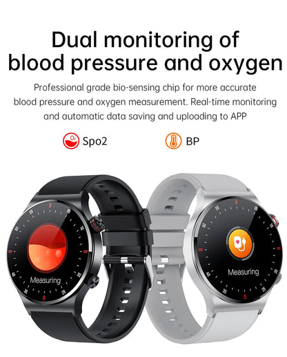 LIGE Bluetooth Smart Watch with ECG PPG Tracking - Smarsty