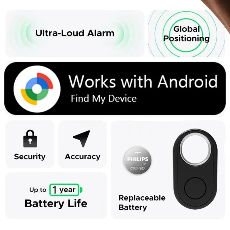Bluetooth GPS Tracker Smart Tag for Android Devices - Smarsty