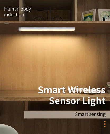 Rechargeable Motion Sensor LED Night Light for Cabinets - Smarsty