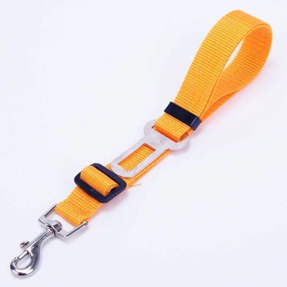 Adjustable Dog Car Seat Belt Harness with Reflective Cushioning - Smarsty