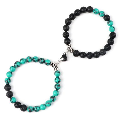 Natural Stone Couple Bracelets Set for Friendship - Smarsty