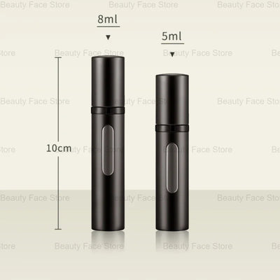Portable Glass Refillable Perfume Bottle with Spray Pump - Smarsty