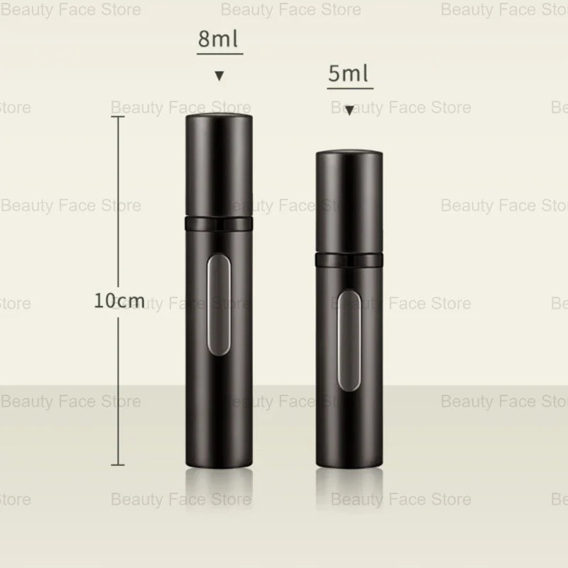 Portable Glass Refillable Perfume Bottle with Spray Pump - Smarsty