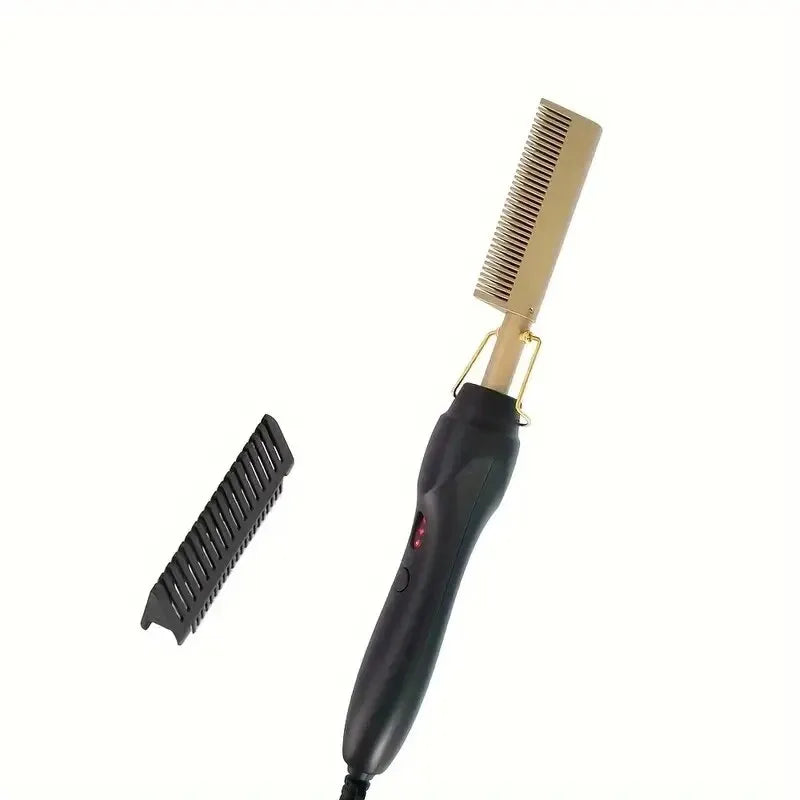 Electric Hair Brush for Effortless Straightening and Curling - Smarsty