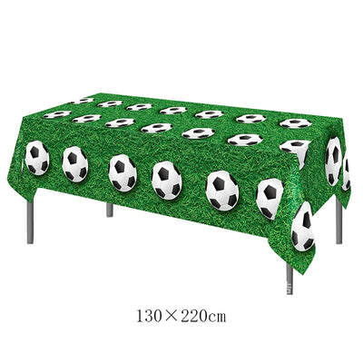 Soccer Theme Tablecloths for Game Day Parties - Smarsty