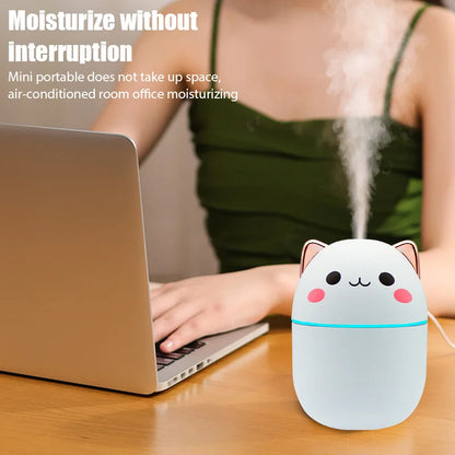 Mini Cute Air Humidifier for Aromatherapy and Purification - Smarsty