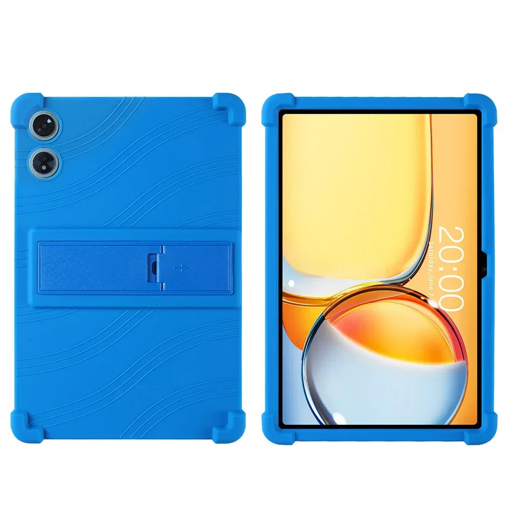 For Teclast P50 AI Tablet 11" Android 15 Case Shockproof Cover Soft Silicon Stand Protective Shell