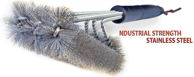 Stainless Steel BBQ Grill Brush for Easy Cleaning - Smarsty