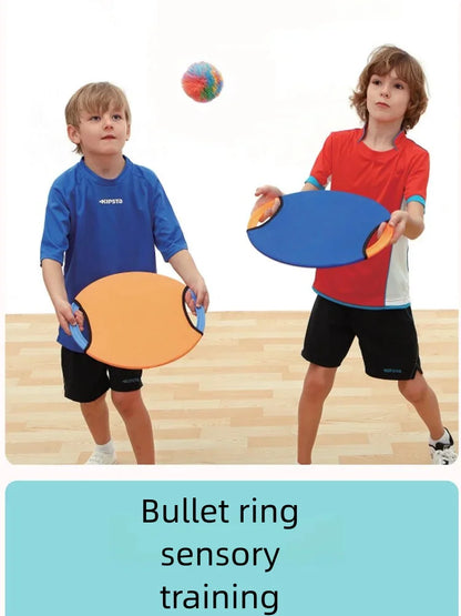35cm Bouncing Circle Throwing Training Sensory Toy Kids Outdoor Games Balance Training Educational Learning Toys for Children