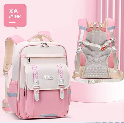 Waterproof Kids School Backpack With Orthopedic Support - Smarsty