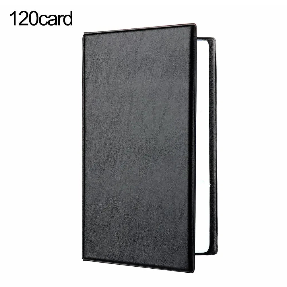 40/120/180/240/300 Cards ID Credit Card Holder Book Case Organizer Leather Business Cards ID Credit Card Holder Case Cards Album