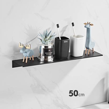Aluminum Floating Bathroom Shelf for Organized Storage - Smarsty