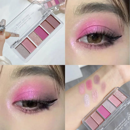 Glitter Eyeshadow Palette Brightening Waterproof Matte Finish - Smarsty