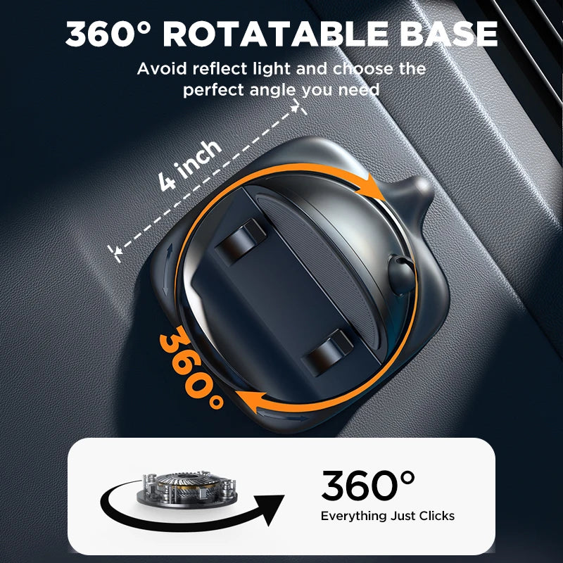 Universal Car Phone Holder Silicone Dashboard Mount - Smarsty