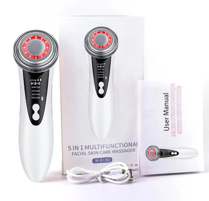 5 In 1 Facial Massager with LED Light Therapy - Smarsty