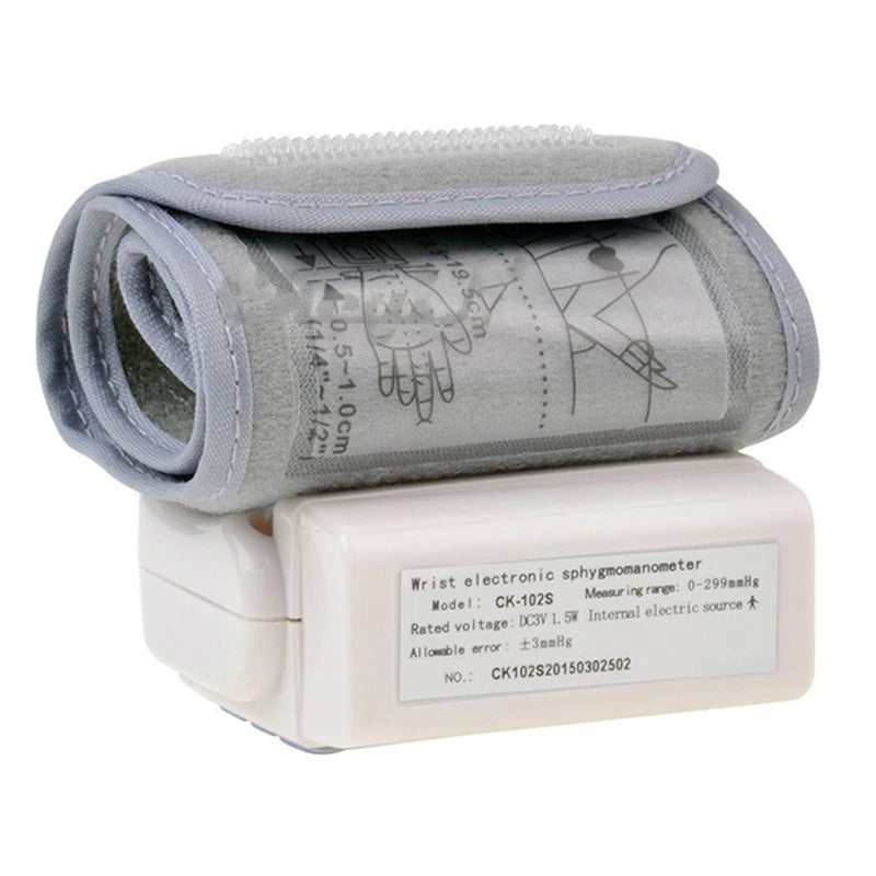 Digital Blood Pressure Monitor with Wrist Cuff - Smarsty