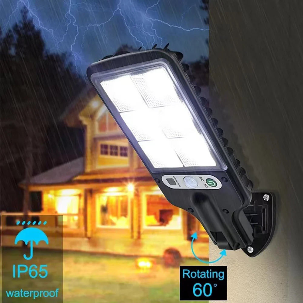 Solar Outdoor LED Wall Light with Motion Detection - Smarsty