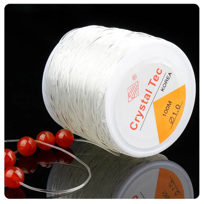100m Strong Elastic Beading Thread Stretchable Durable - Smarsty