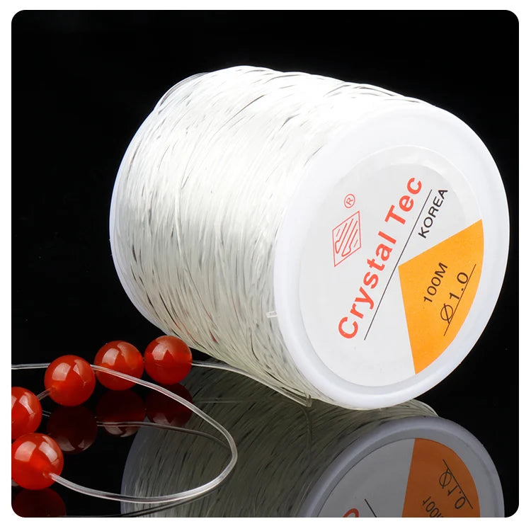 100m Strong Elastic Beading Thread Stretchable Durable - Smarsty