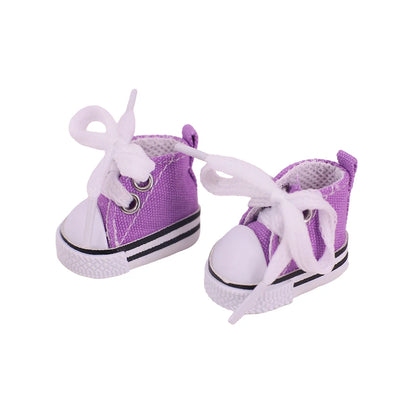 3.8cm Doll Shoes For labubu 17cm Plush Doll Clothes Accessories Girl's Toys ,Christmas Festival Birthday Gift
