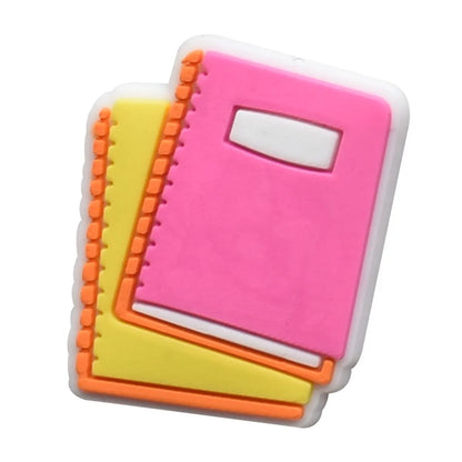 Hot Sales 1Pcs Pink Shoe Charms for Crocs Accessories Pin Shoe Wristband Croc Decorations Buckle Girls Women Party Gifts