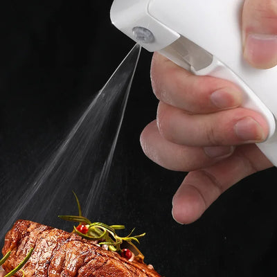 200/300/500mlOil Spray Plastic Household Kitchen Oil Spray Bottle Nebulizing Mist Filling Cooking Dual Use BBQ Camping Dispenser by Smarsty